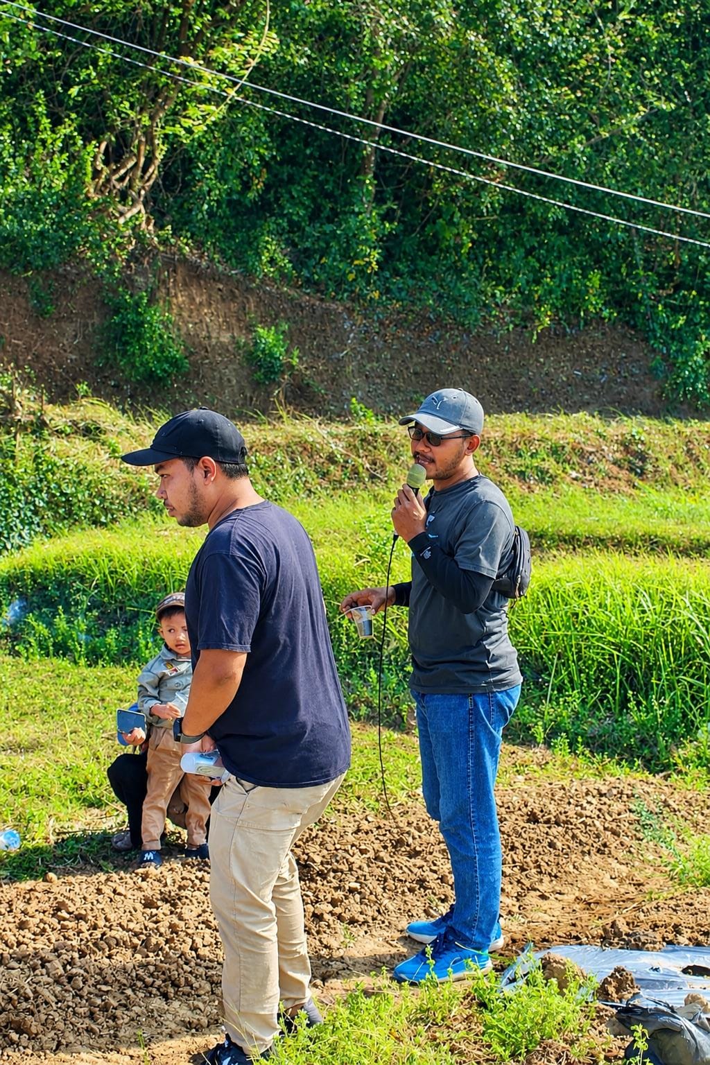 Moh. Fandy sebagai owner putra jaya farming